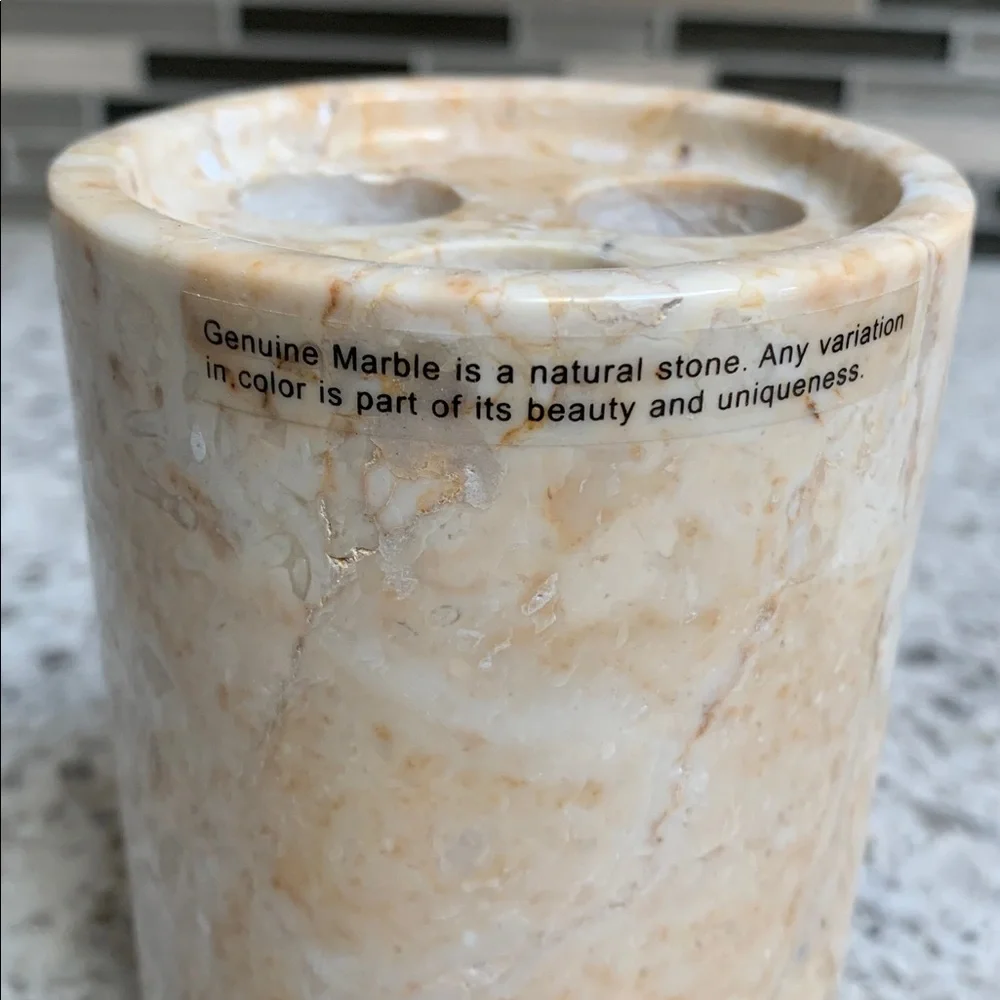 Beautiful Marble Toothbrushes Holder